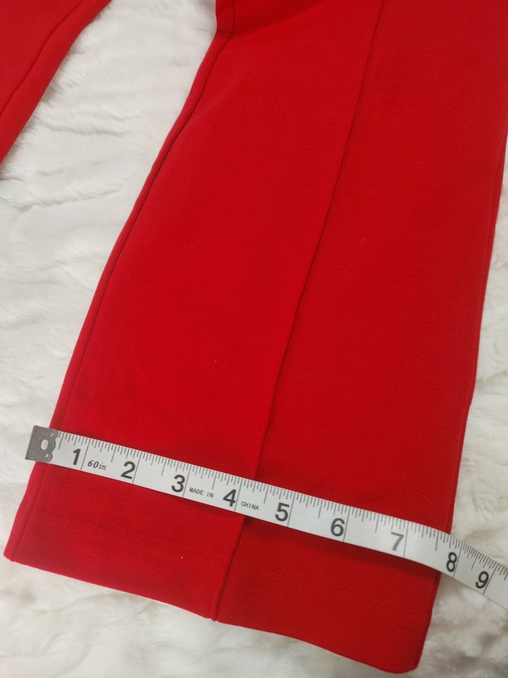 Cato True Red Straight-Leg Dress Pants MP - Picture 8 of 8